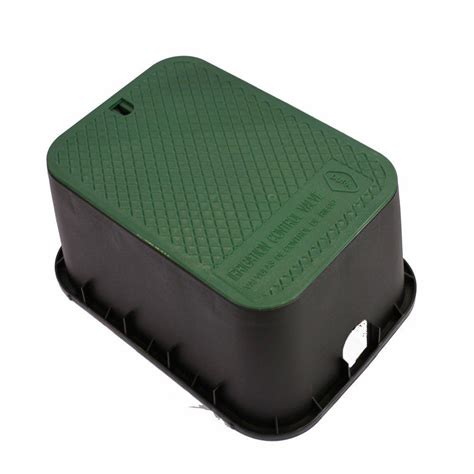 metal irrigation valve box|irrigation box home depot.